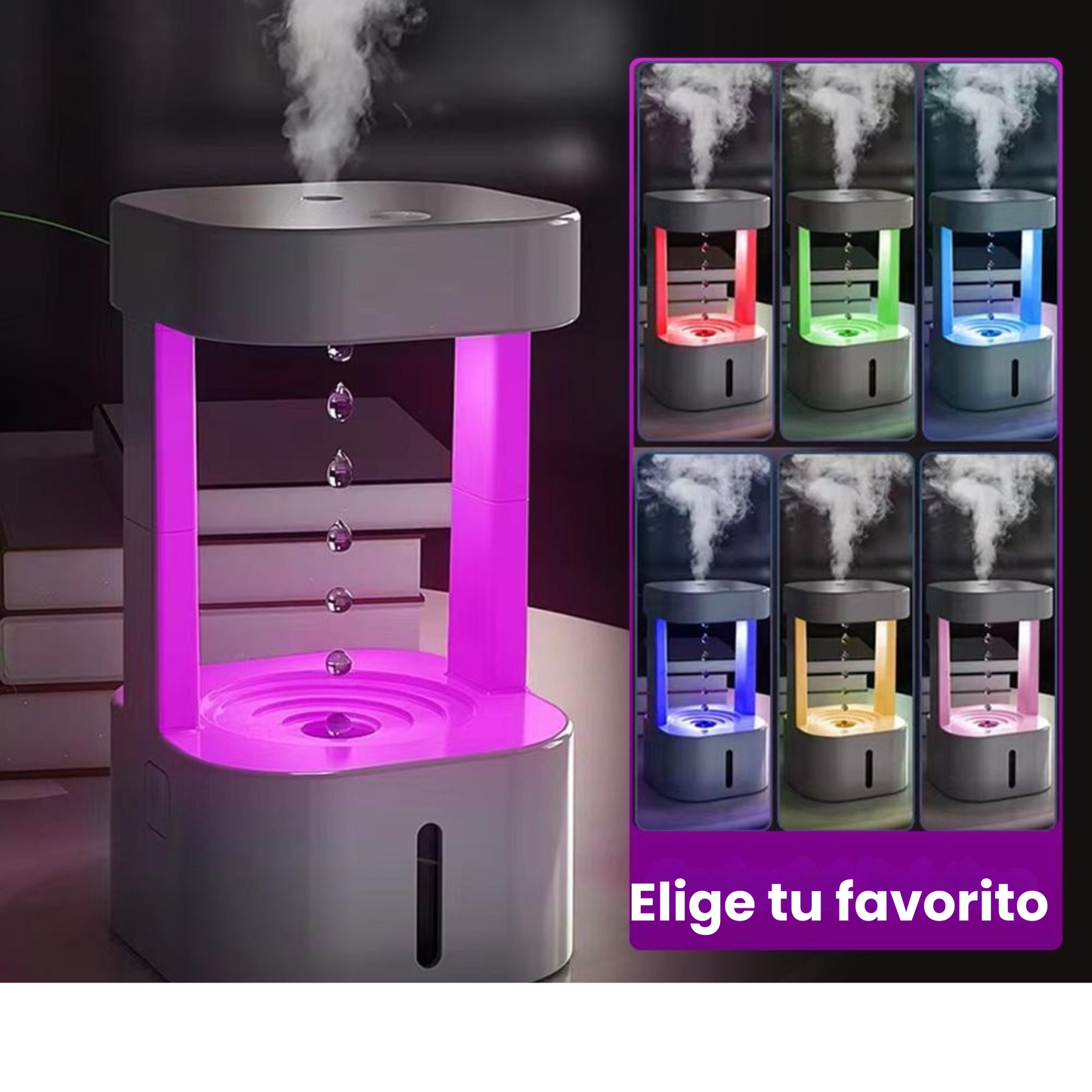 Humidificador Antigravedad