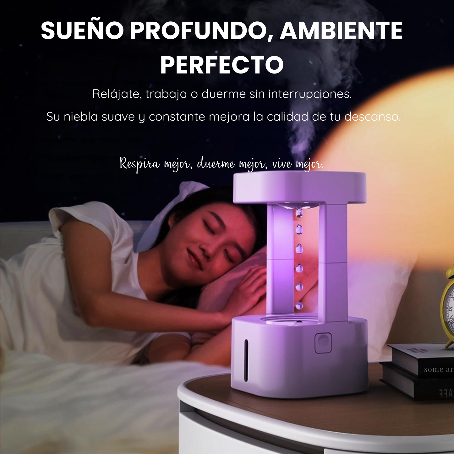 Humidificador Antigravedad